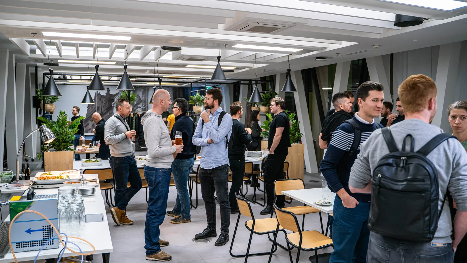 Networking after an ELC meetup