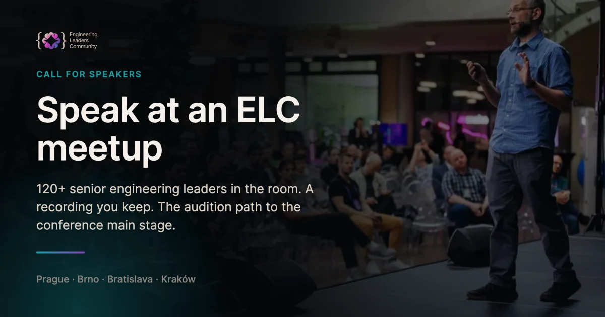 Pitch your talk at an ELC meetup
